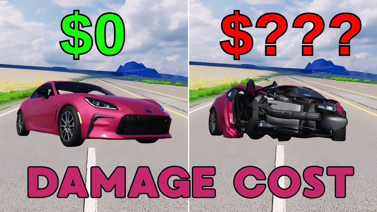 Damage Cost #60 | Epic Realistic Crashes & Wallet Survival – BeamNG Drive
