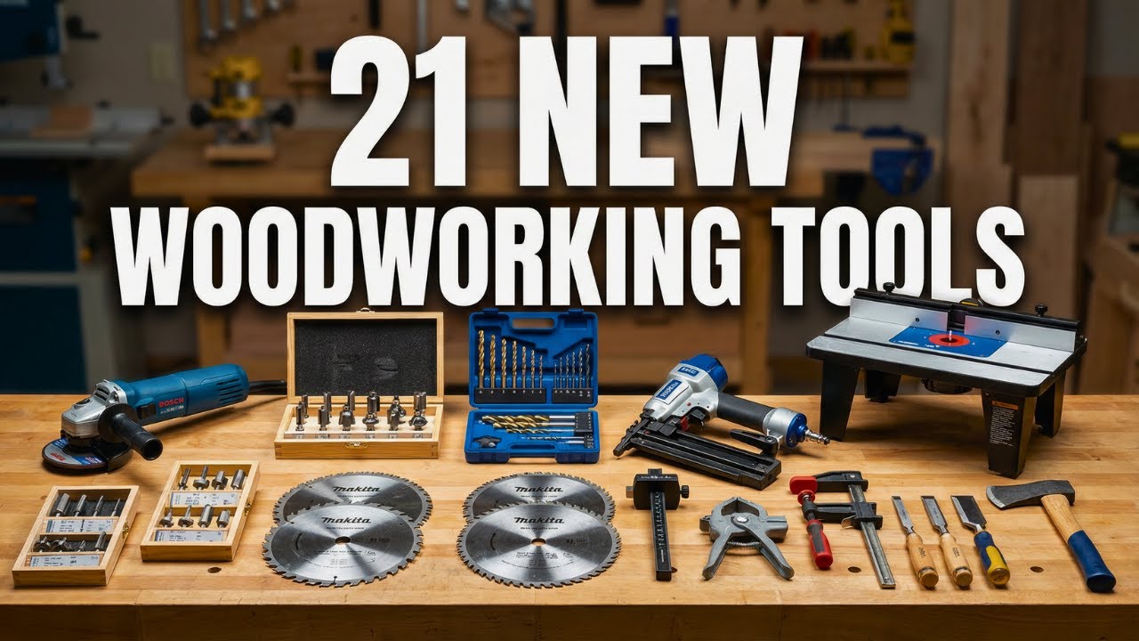 21 New Woodworking Tools Under $50 to $500