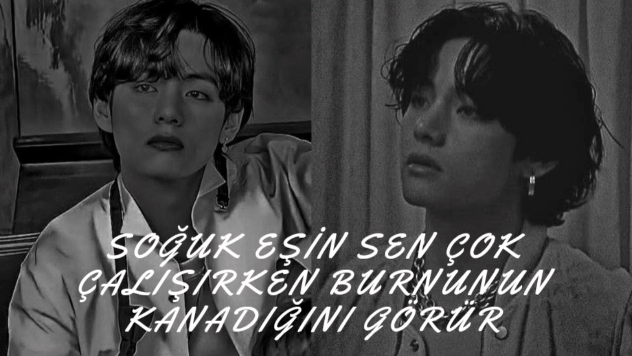 Taehyung İle Hayal Et 'Soğuk eşin sen çok çalışırken burnunun kanadığını görür' İstek [TB]