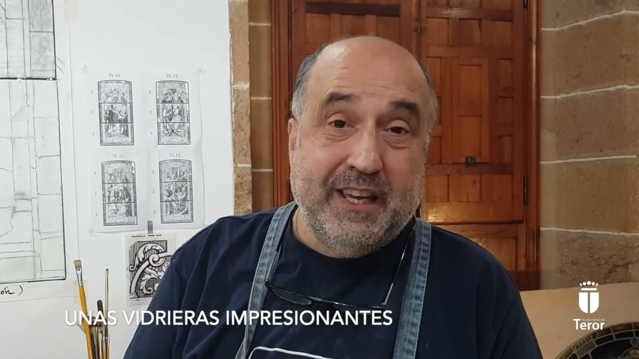 VIDRIERAS DE LA BASÍLICA DE TEROR RESTAURADAS