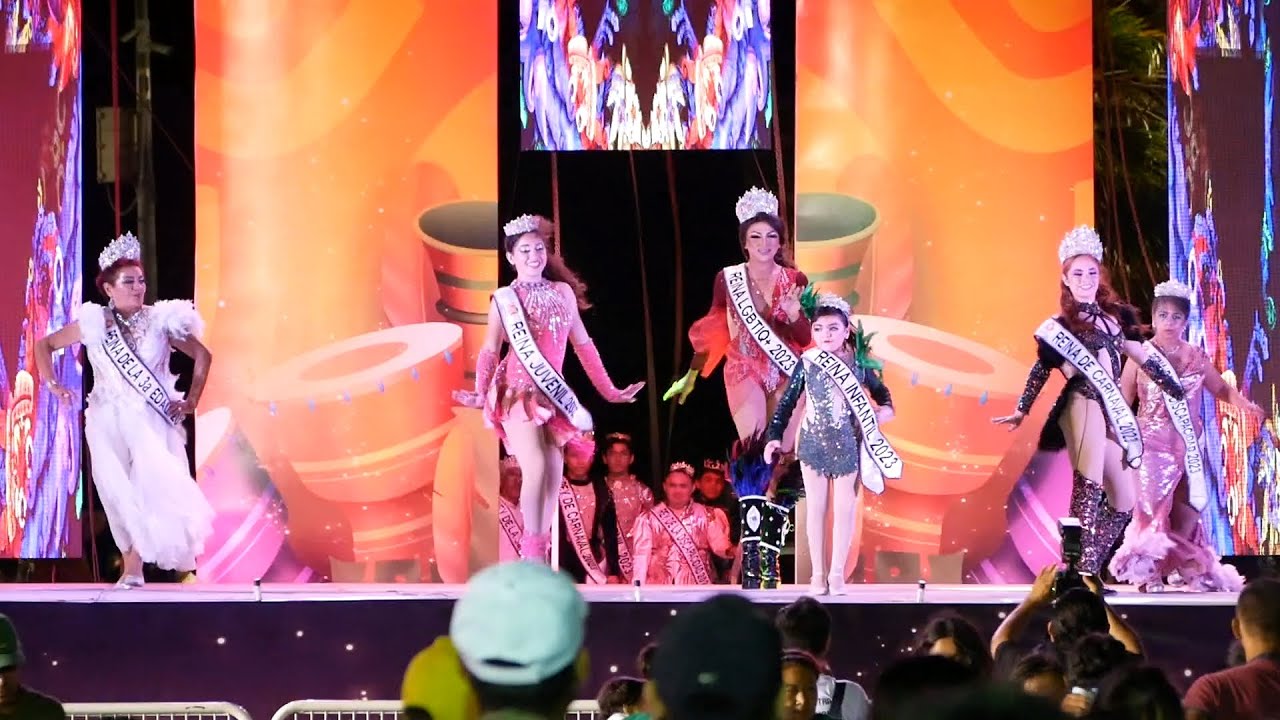 Presentación Reyes Escenario Carnaval Chetumal 2023 / Chetumal, Quintana Roo, México / 21-02-2023