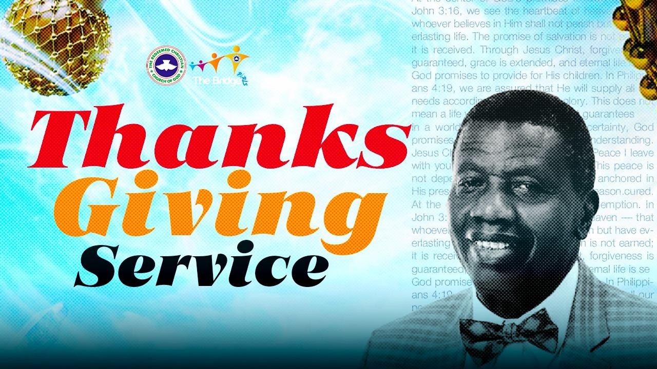 1ST MARCH 2026 || THANKSGIVING SERVICE