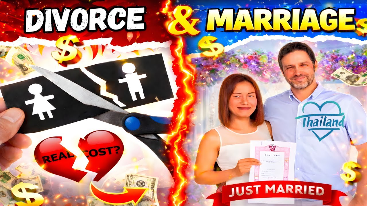 Divorce & Marriage in THAILAND | FULL Process, Costs, Visas & Mistakes !!