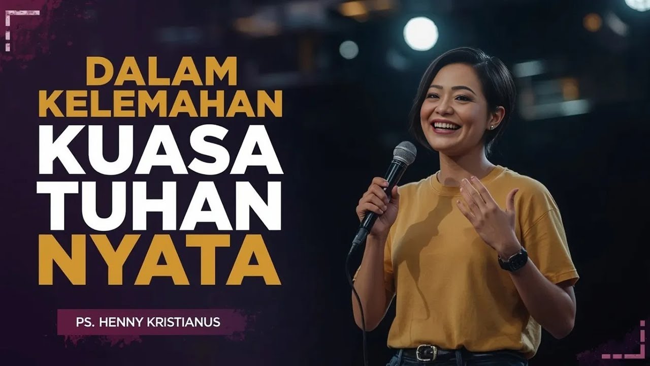 PS. HENNY KRISTIANUS - DALAM KELEMAHAN KUASA TUHAN NYATA