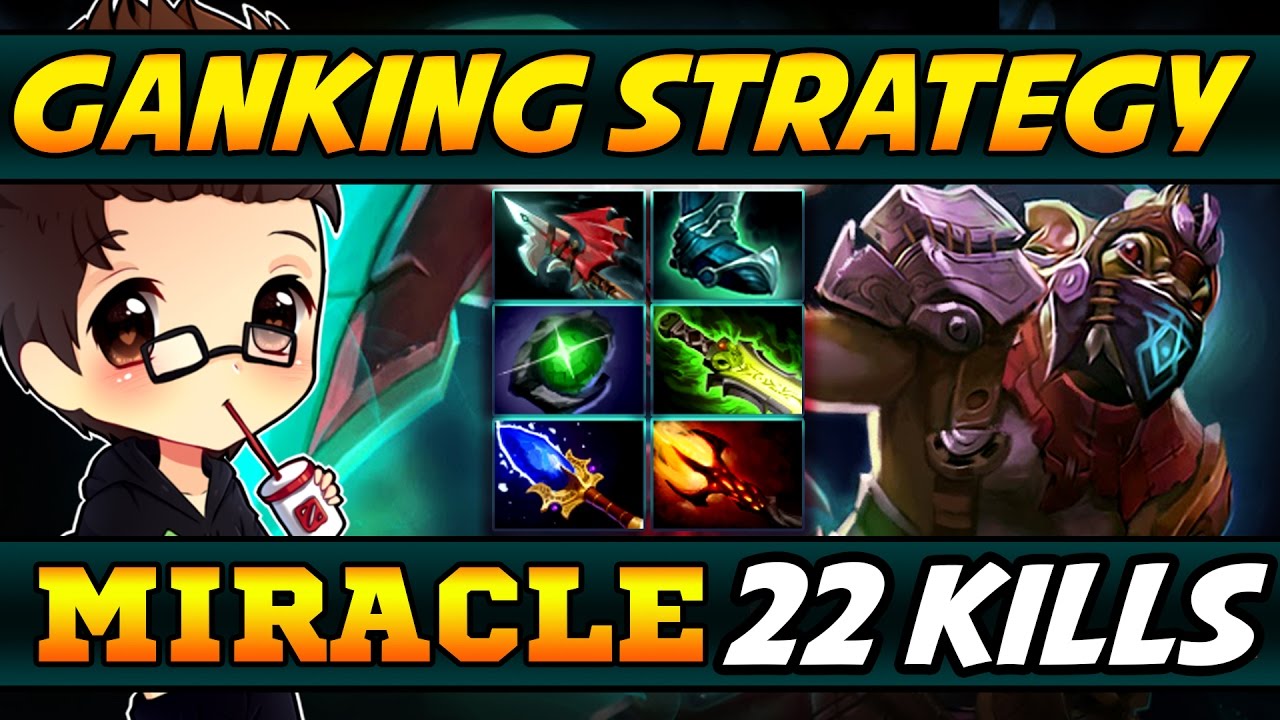 Miracle  Dota2 Bounty Hunter Scepter  22 Kills  Support