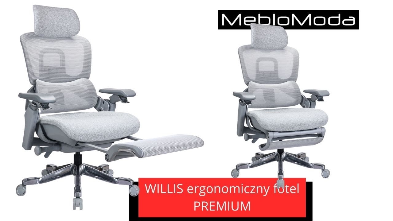 Fotel biurowy Willis. Fotel klasy premium, ergonomiczny. Tylko w MebloModa