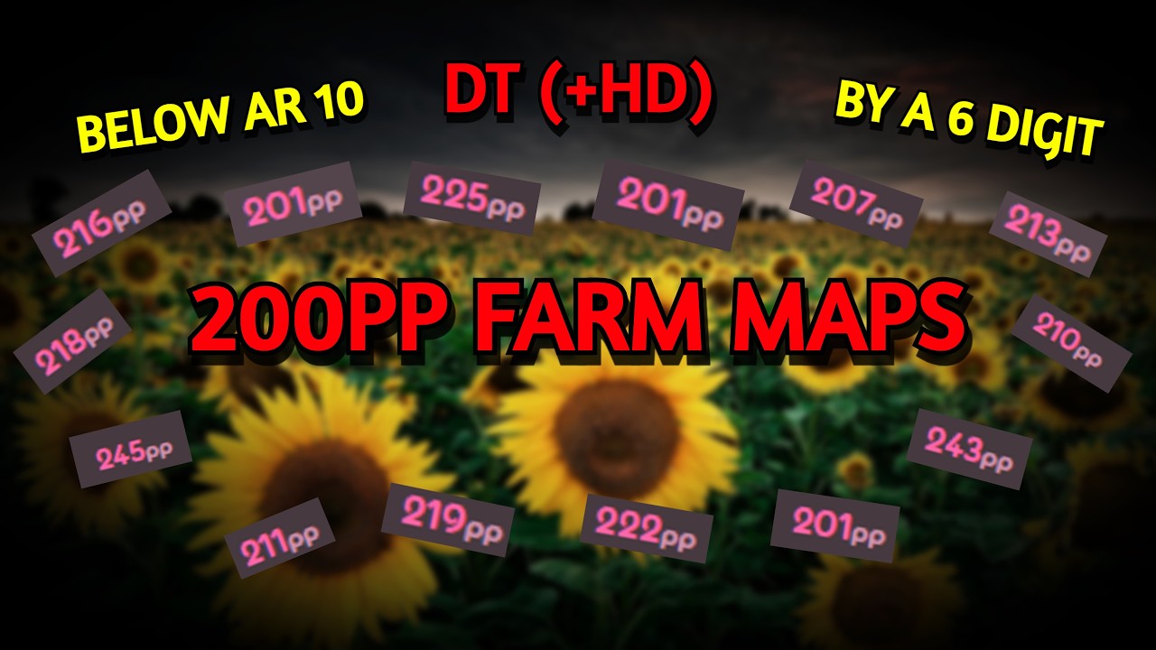 EASY 200PP DT FARM MAPS FOR 6 DIGITS