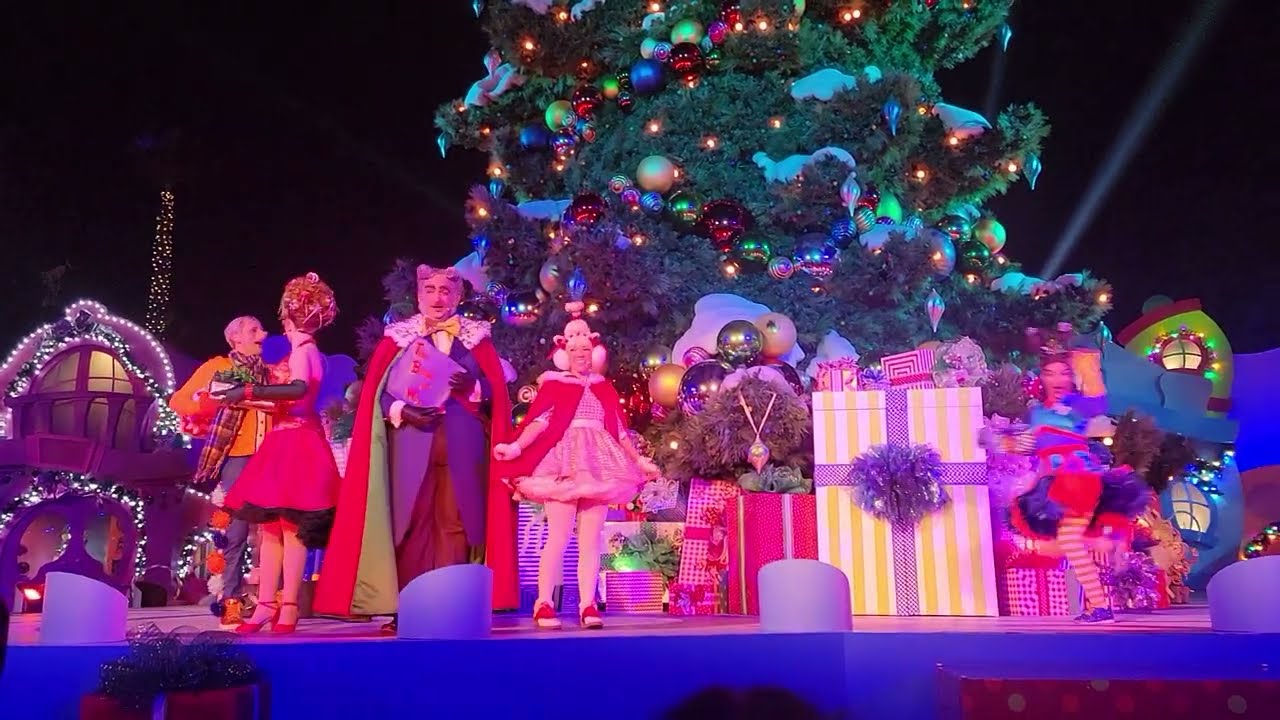 Grinchmas  Full Show POV. 2023. Universal Studios Hollywood.  #Grinch #Universal  #Christmas