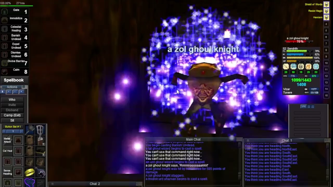 Sendrith: Solo Cleric Cavalier Camp, LGuk
