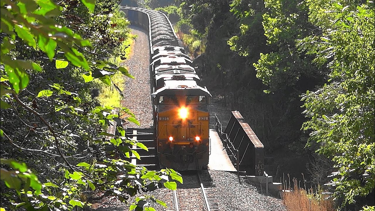Some Scenes & a Long Loaded Coal Train In Sykesville 🐍🦌