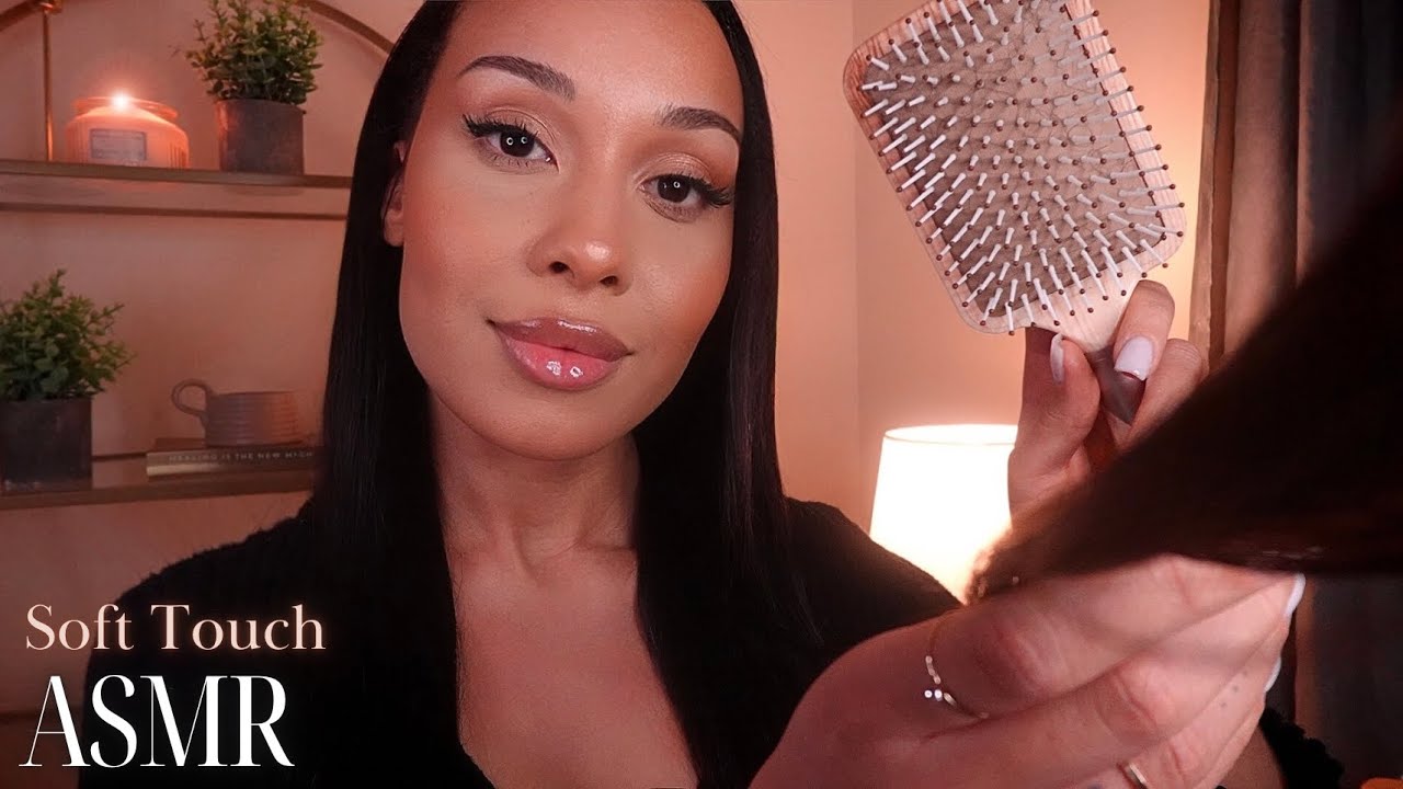ASMR The Softest Hair Brushing Ever For Deep Sleep | Slow Hair Play & Scalp Massage