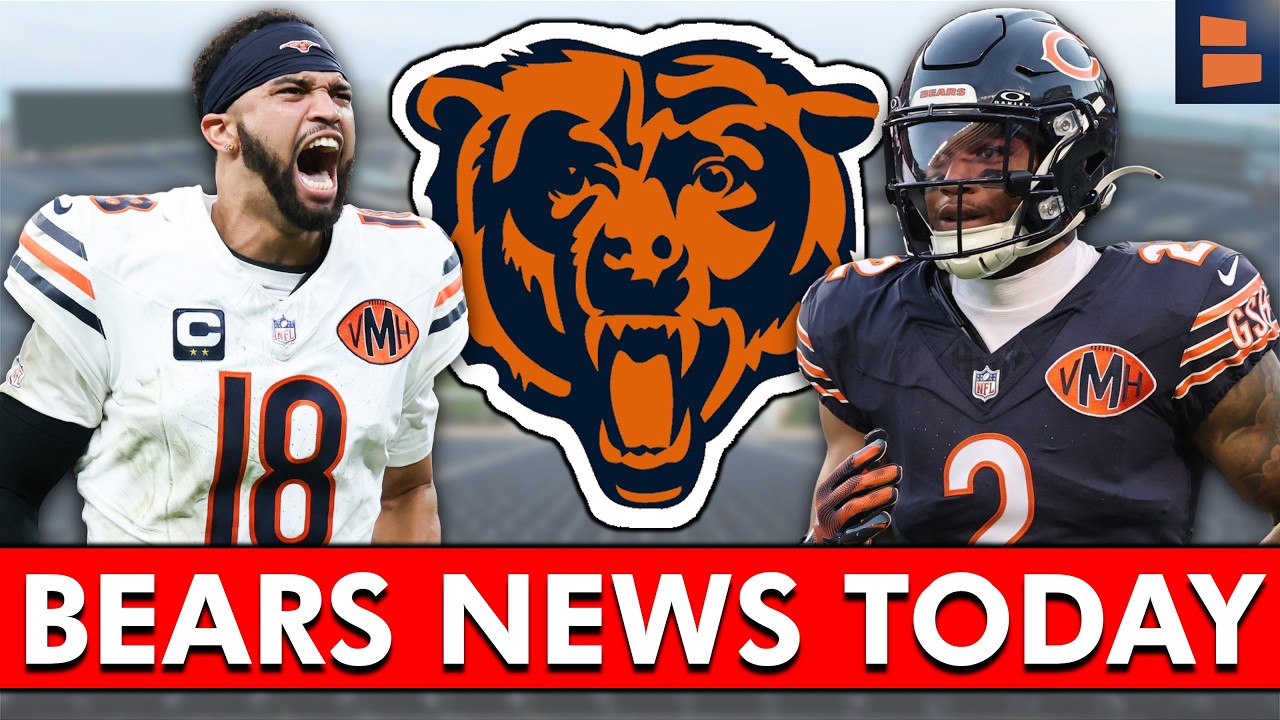 Chicago Bears News: DJ Moore Talks Bears Future & Caleb Williams, NFL Trade Rumors & MORE