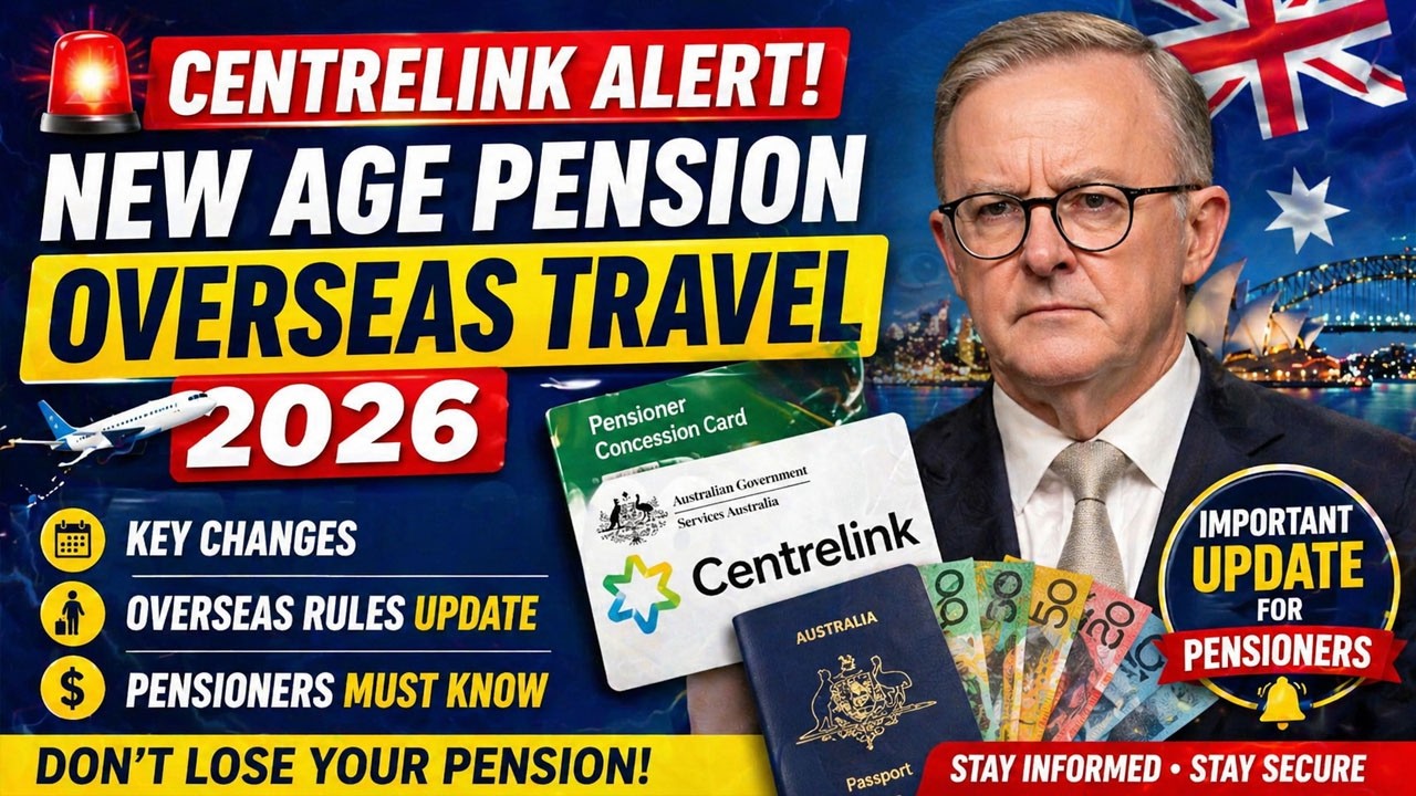 🚨 Предупреждение от Centrelink на 2026 год: обновлены правила поездок за границу для получателей ...
