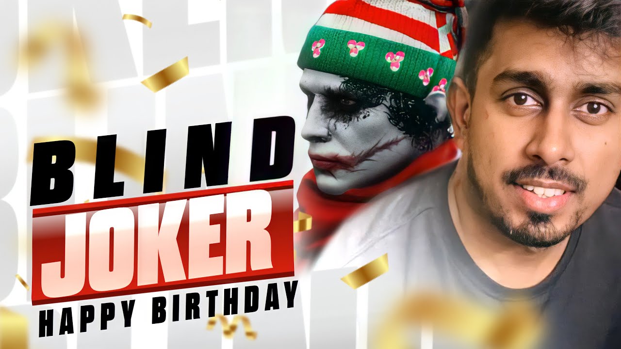 HAPPY BIRTHDAY Sharathetta😍! | @blindjoker TVA Jokey😘 | GTA 5 Cinematics | Gamer Mallu