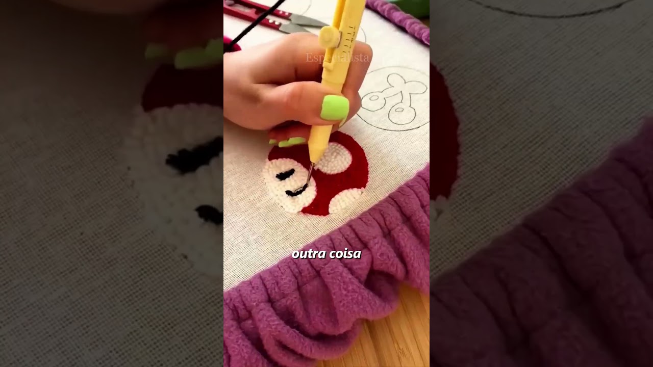 NOVO HOBBY PARA 2025 COM ESSA CANETA MÁGICA DE BORDADO 