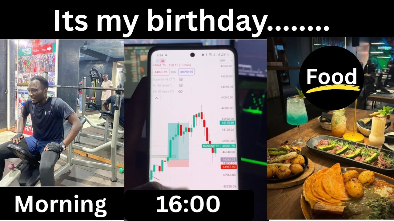 A Day In a Life Of A Full-Time Forex Trader | Its My Birthday