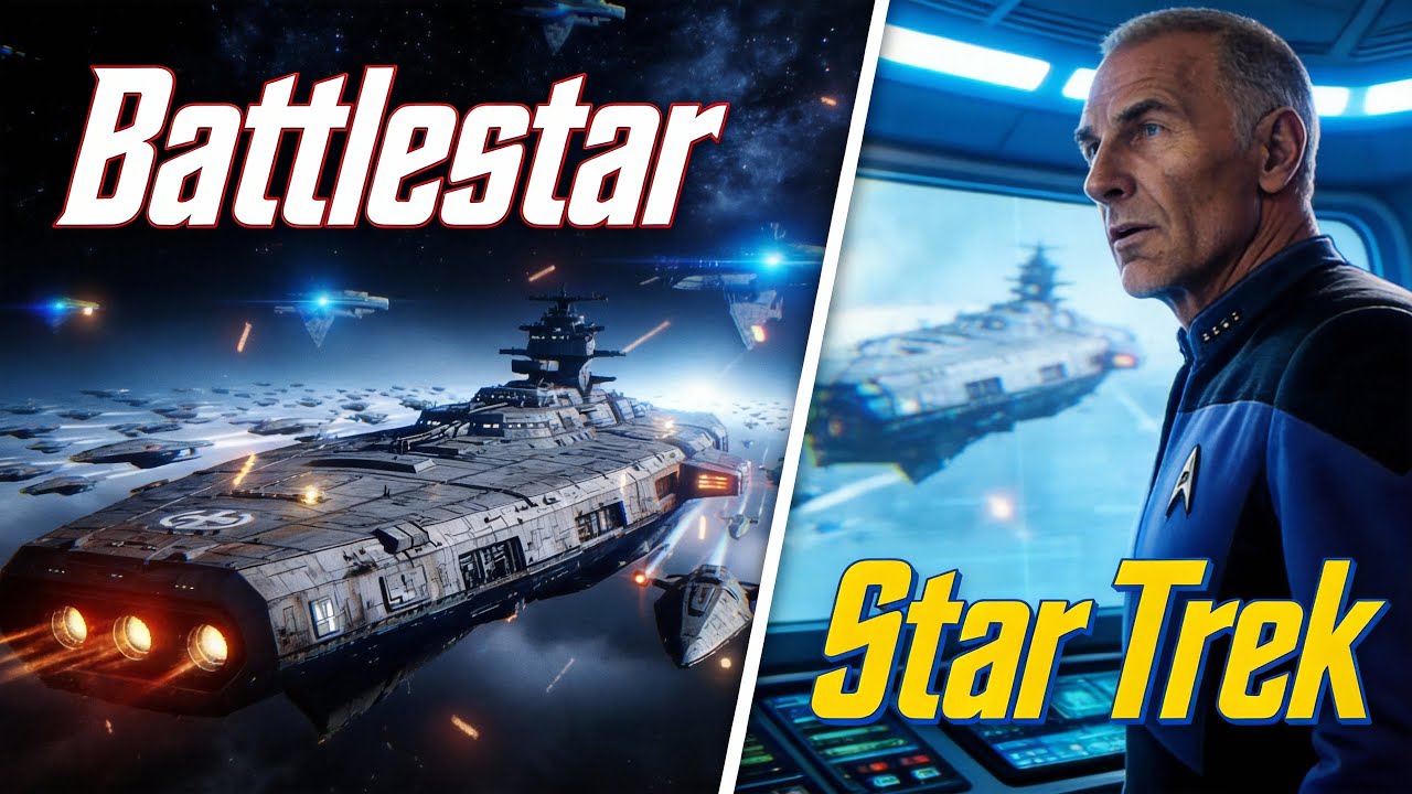 What If Battlestar Landed in Star Trek?