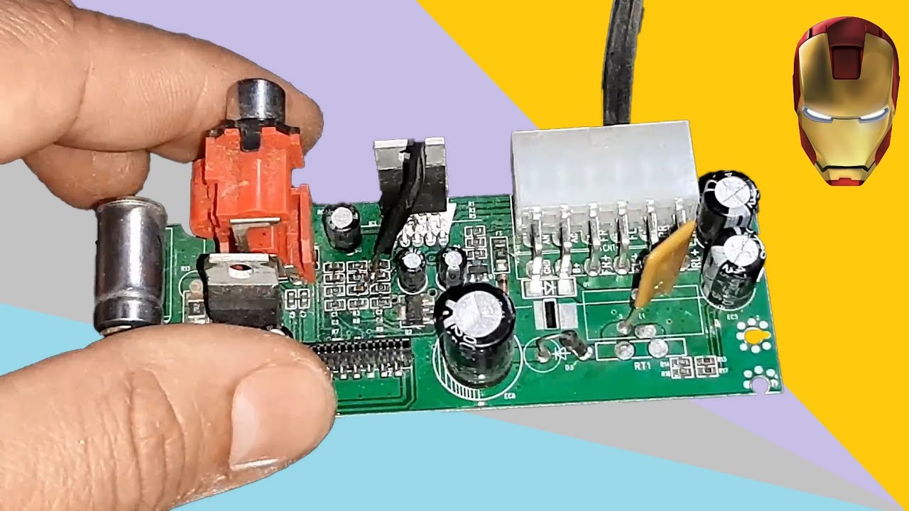 Reutilizando Amplificador de Sucata de Rádio Automotivo