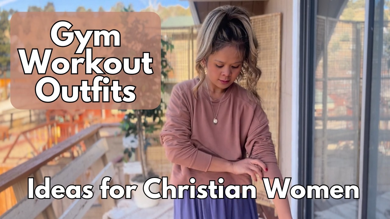 What should Christian women wear when working out or going to the gym?  Here are some ideas!