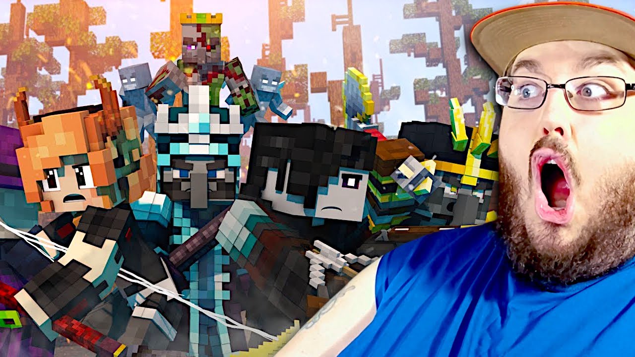 «Fine Right Here» — музыкальный клип Minecraft ♪ Rainimator Minecraft Animation РЕАКЦИЯ!!!
