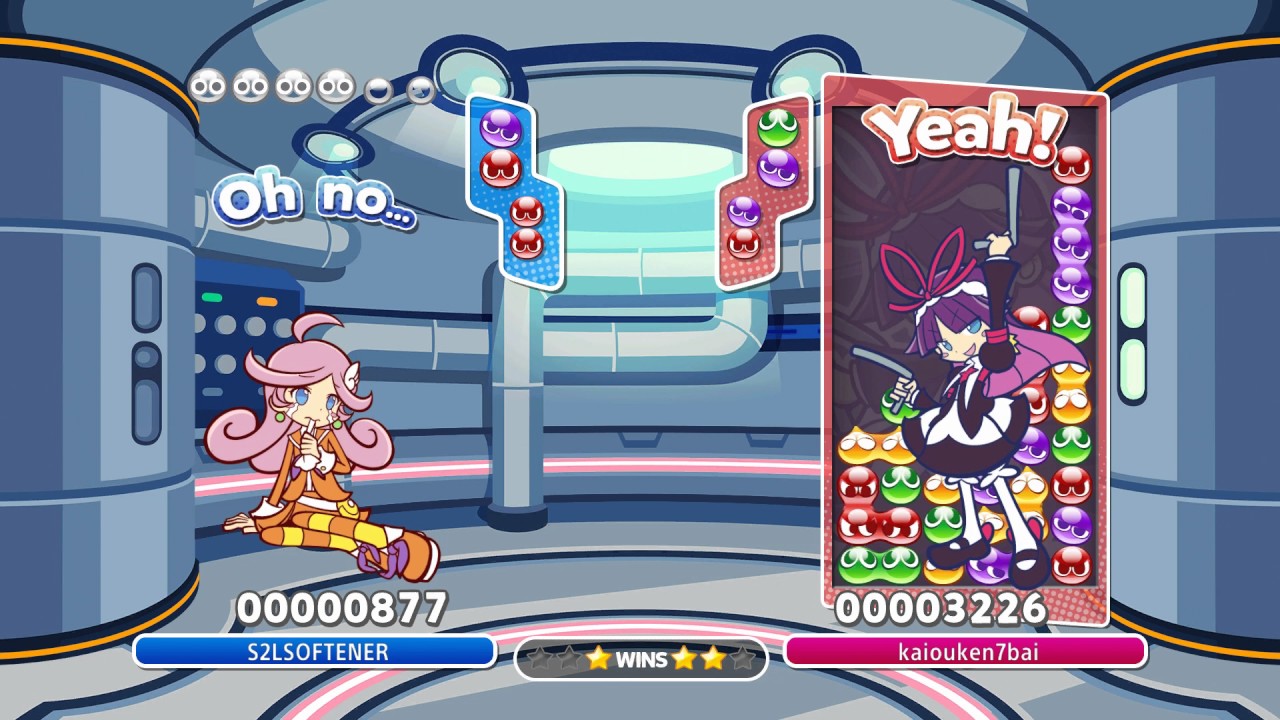 [ENG / Expert Play] Puyo Puyo Tetris vs kaiouken7bai (Puyo vs Puyo)