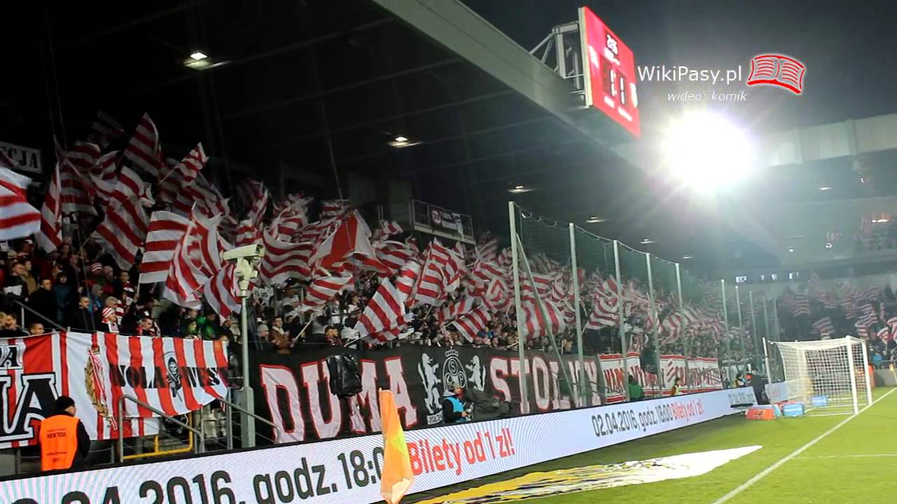 12.03.2016 Cracovia - Legia Warszawa 1:2 OPRAWA (WikiPasy.pl)