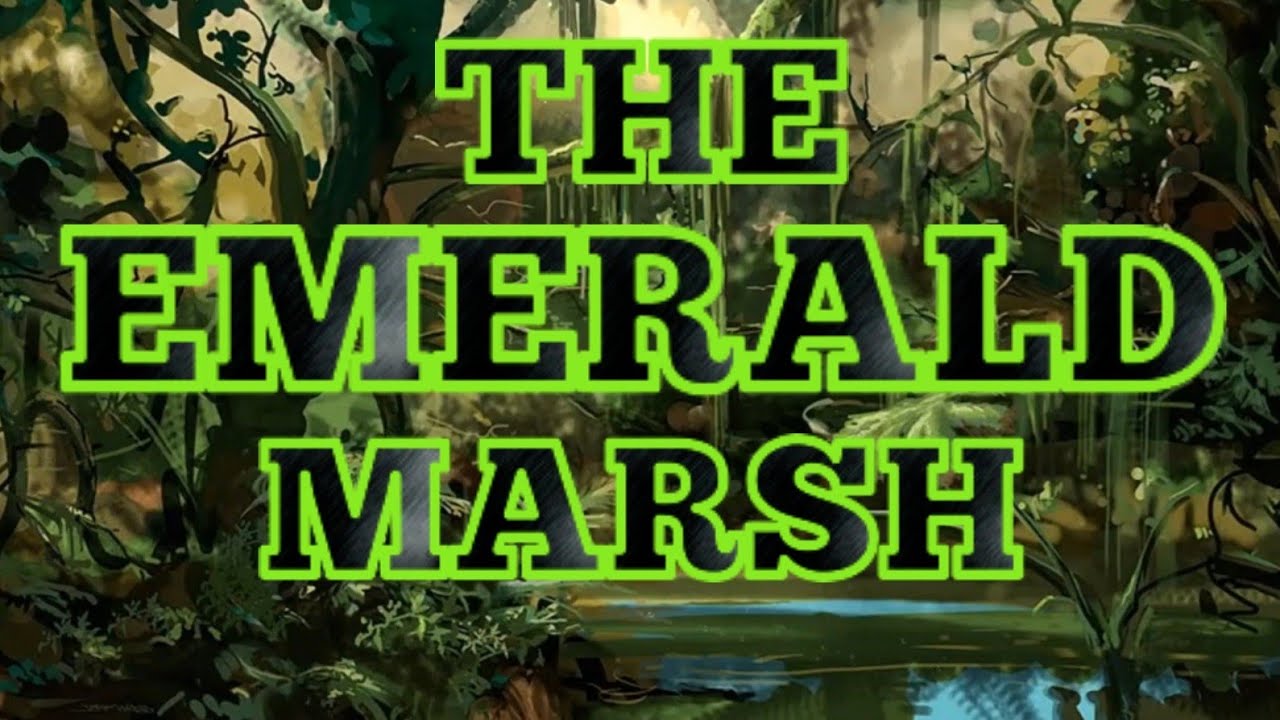 The Emerald Marsh [Swamp Ambience] Frogs + Birds + Crickets + Bubbling Muck