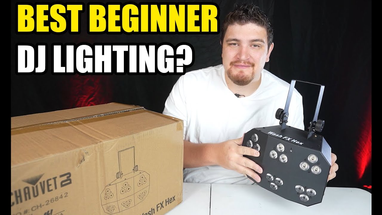Best Beginner DJ Lighting Setups Pt. 2 - Chauvet Wash FX Hex