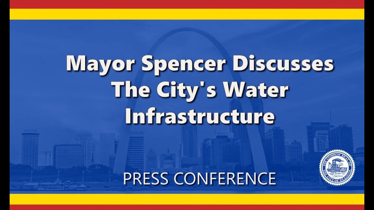 Mayor Spencer Discusses the City's Water Infrastructure - Press Conference