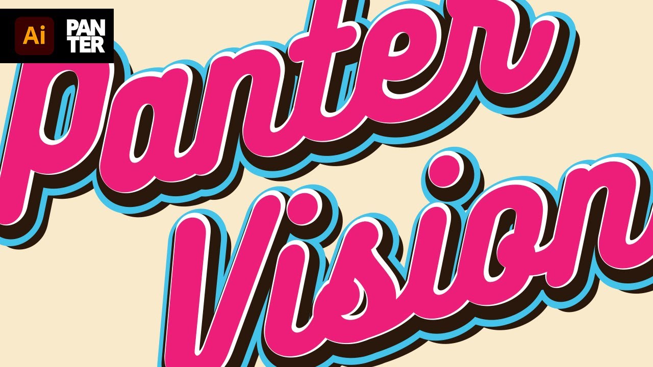 Candy Text Effect in Illustrator