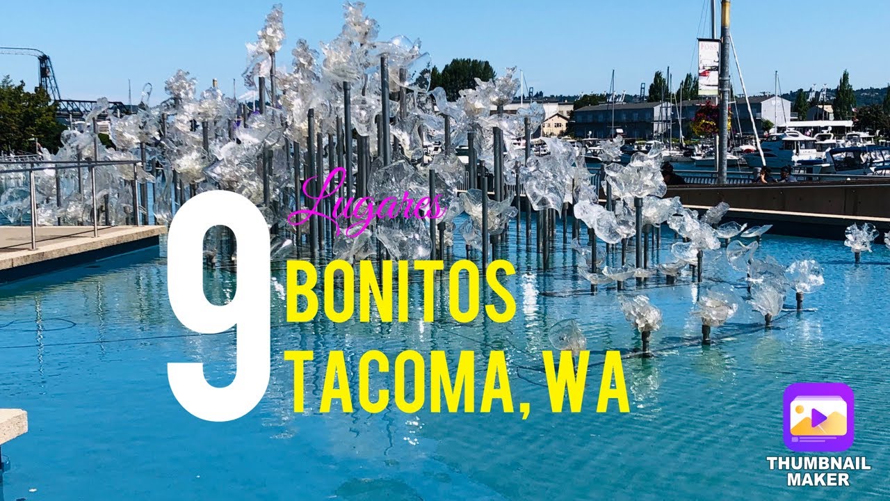 9 Lugares Bonitos Para Visitar en Tacoma, WA / 9 Beautiful Places to Visit in Tacoma, WA.