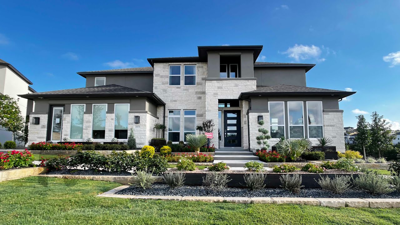 4200+ sq ft Calypso plan with Taylor Morrison Homes in the Travisso community in Leander, TX