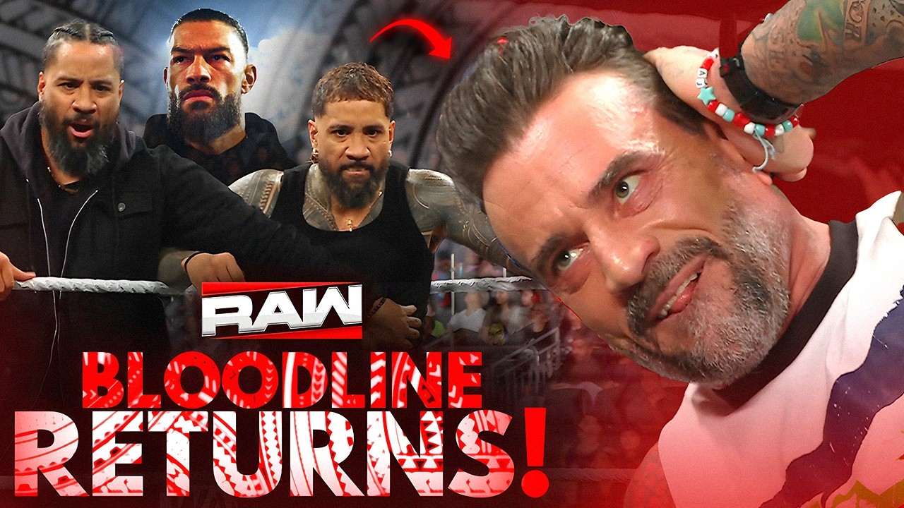 OMG! Bloodline REUNITES AGAIN On RAW 😱🚨! CM Punk Ka KHEL KHATAM, Roman Reigns BAWAAL | WWE Raw