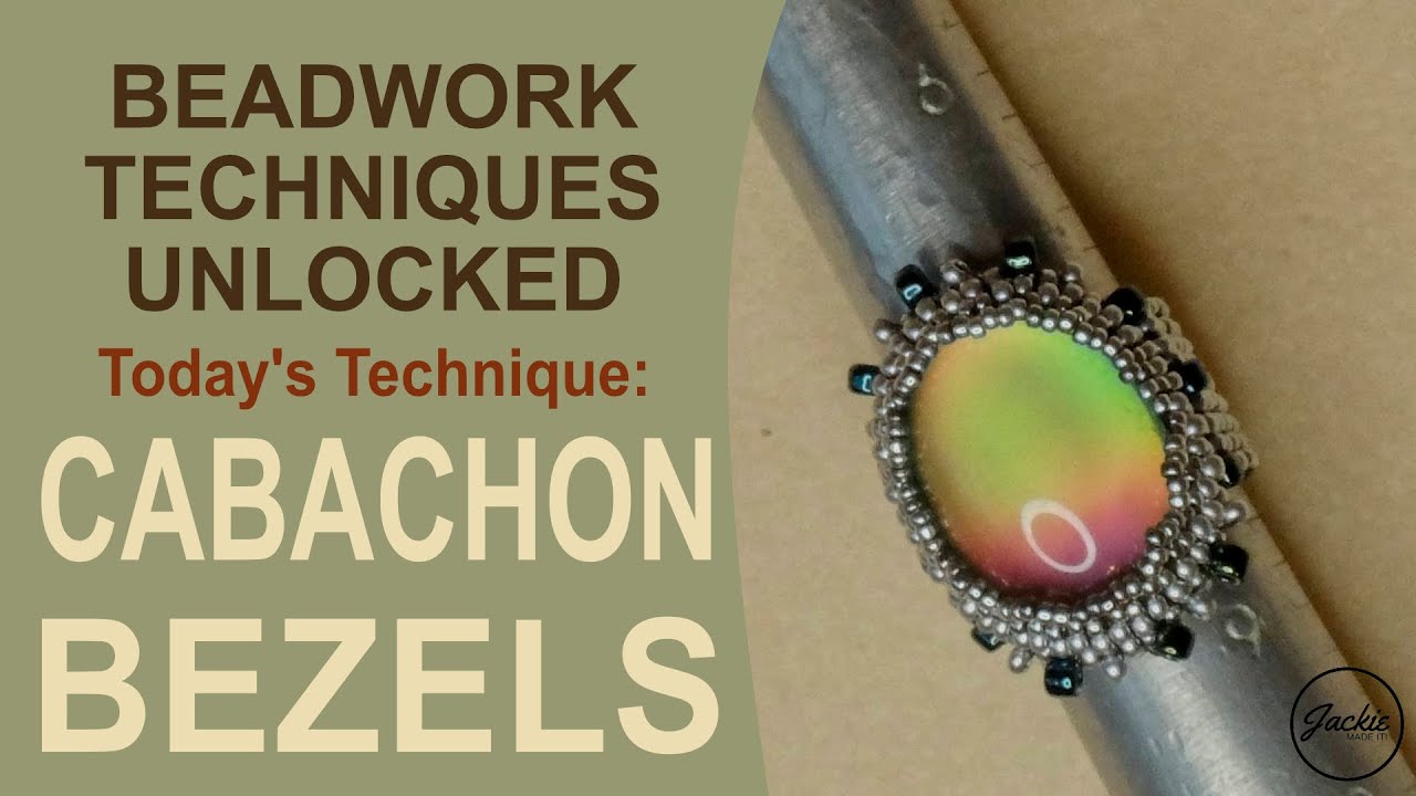 Cabochon Beading for Beginners: Peyote Stitch & Odd Count Peyote Mood Ring Tutorial