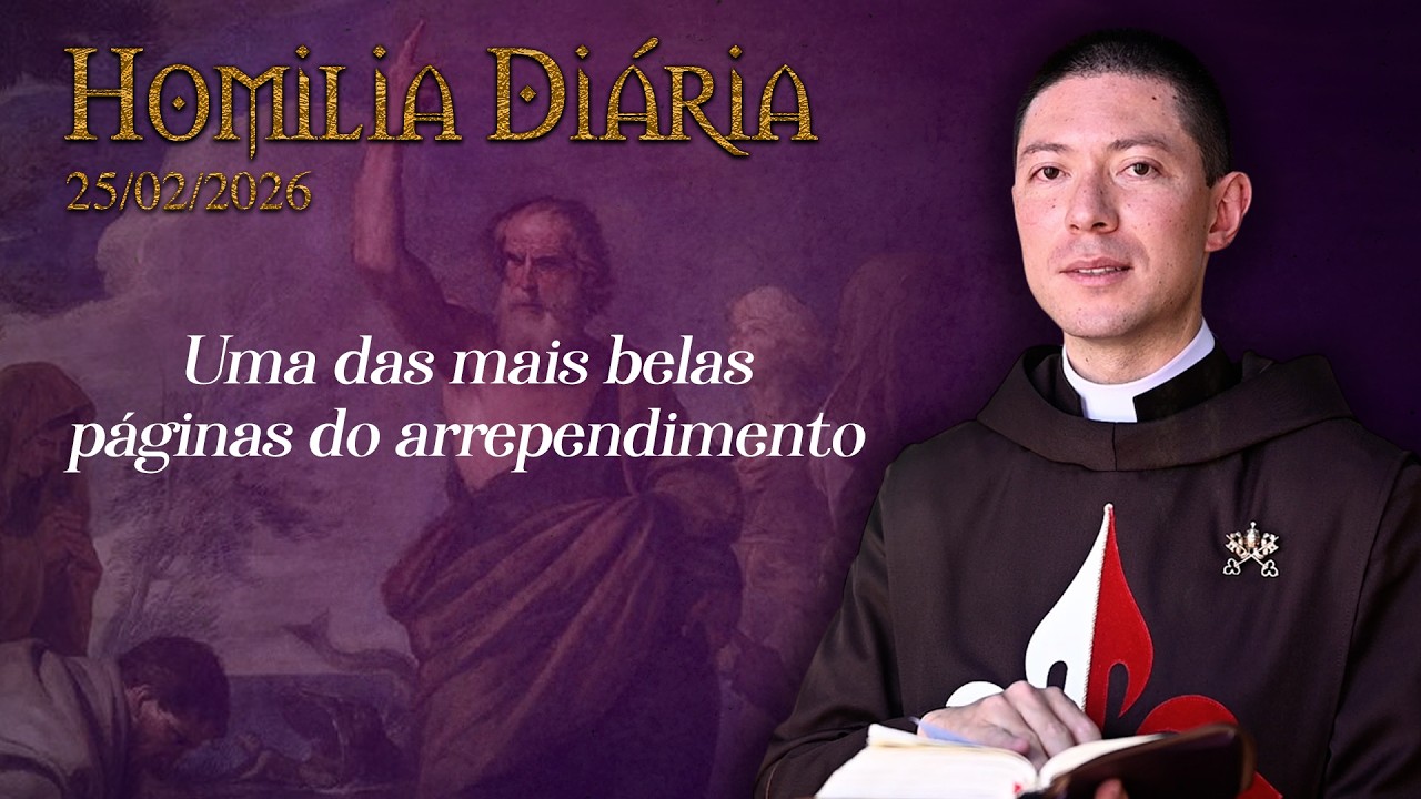 Dê um BASTA no mau caminho! Se ARREPENDA dos pecados! I Pe. Flávio
