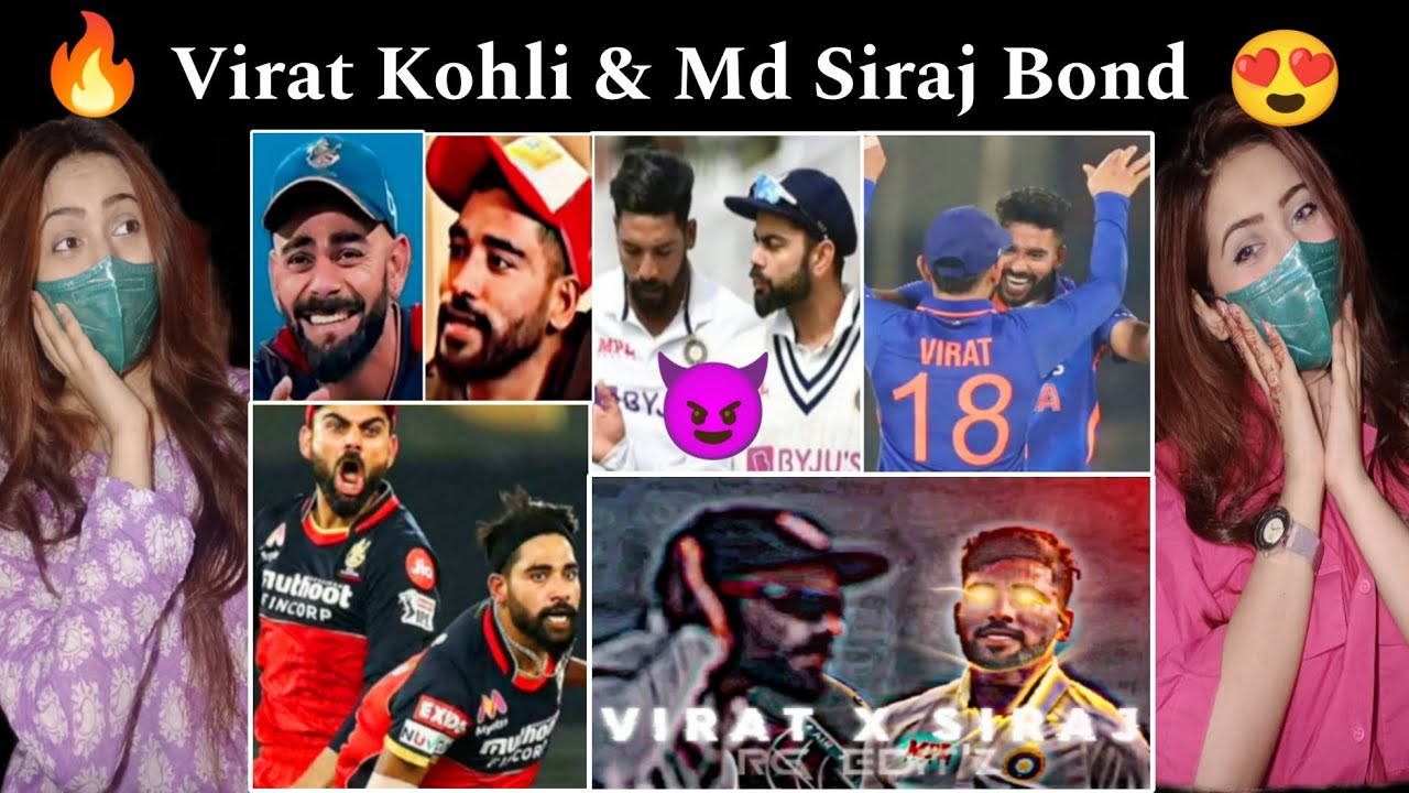 Pakistani Reaction on Virat Kohli & Mian Siraj😍 | Indian Cricketers Attitude| Mohammad Siraj Bowling