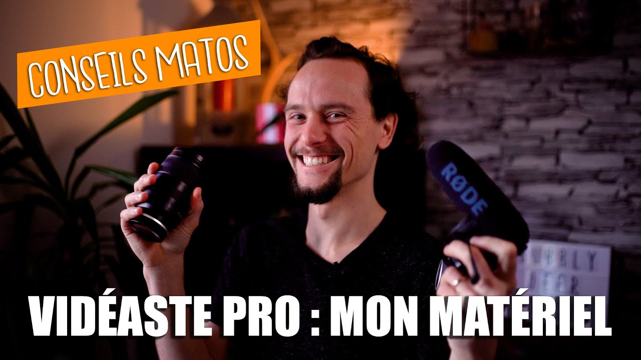 MON MATÉRIEL VIDÉO : Objectifs, Boîtier, Micros... YouTube, Voyages, Mariages, et autres reportages.