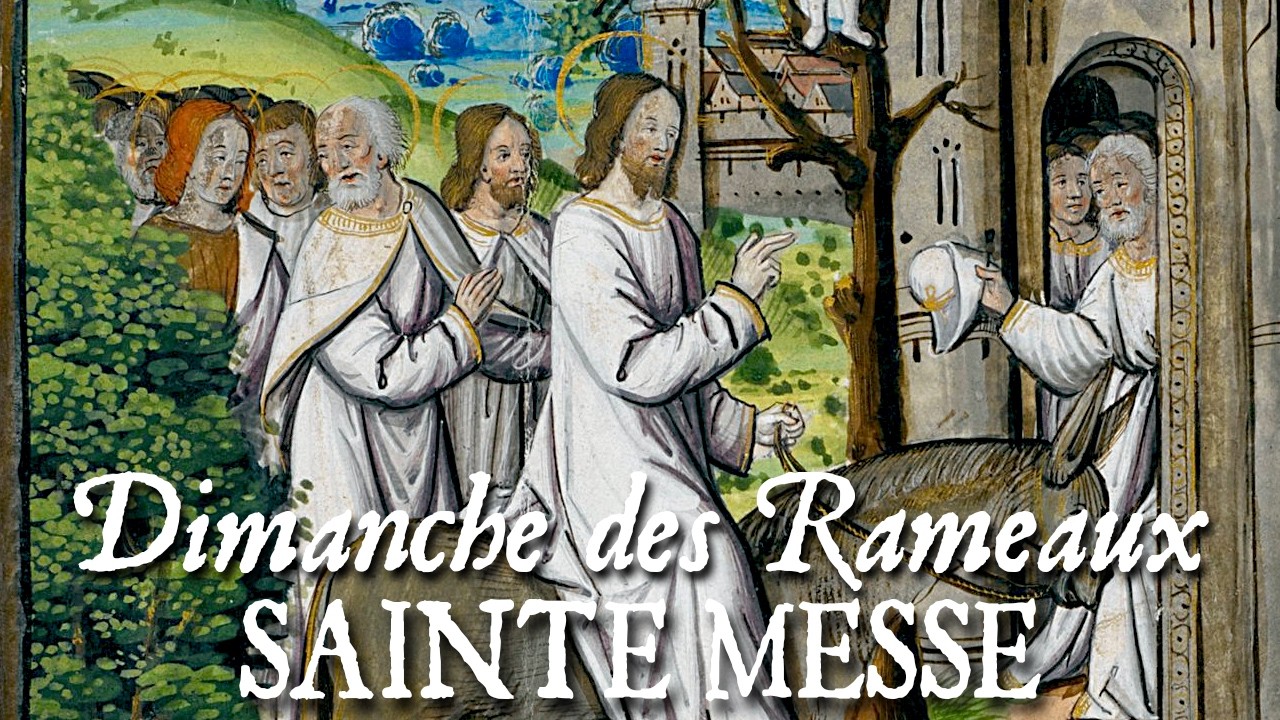 Sainte messe du dimanche des Rameaux - HOSANNA FILIO DAVID