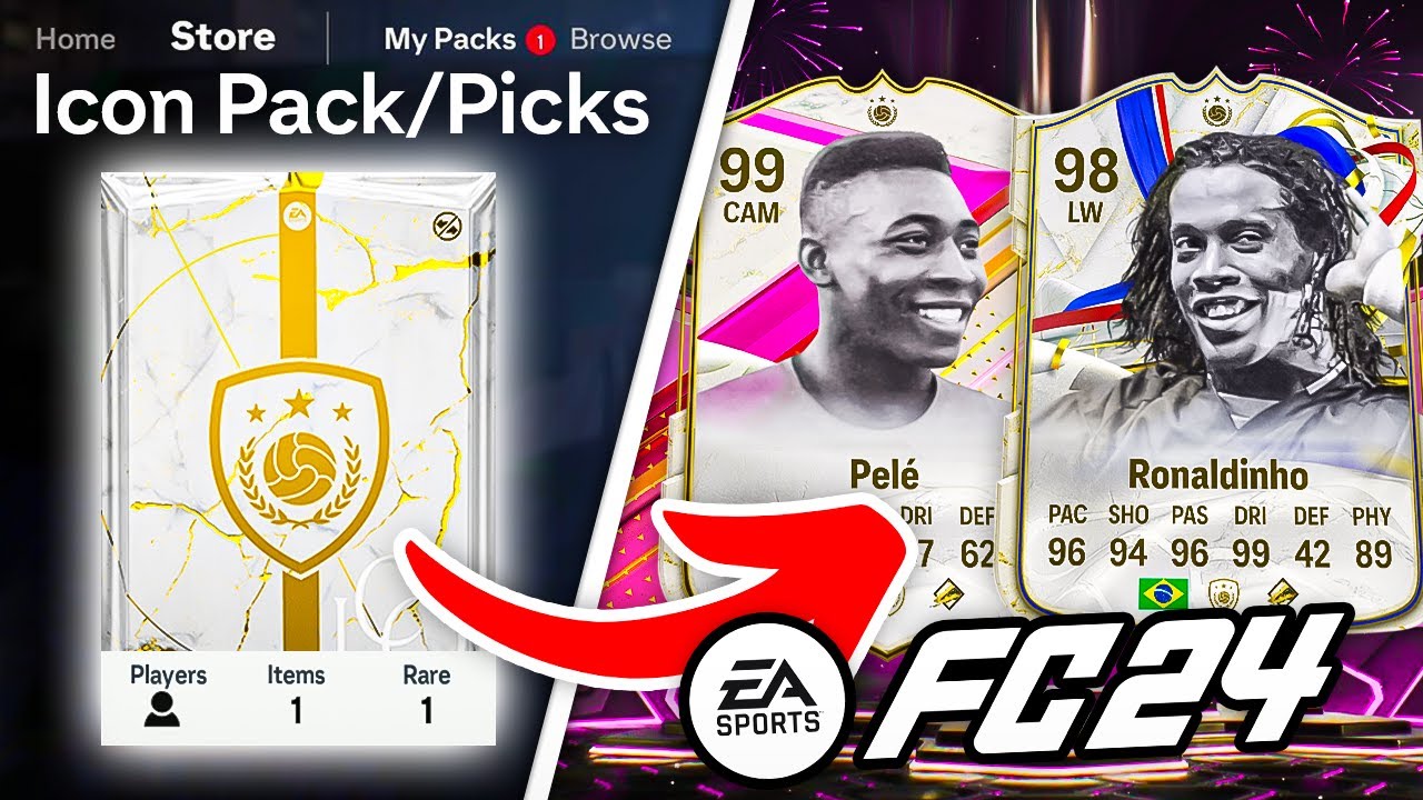 The BEST Icon Packs & Picks Of FC 24! 😱