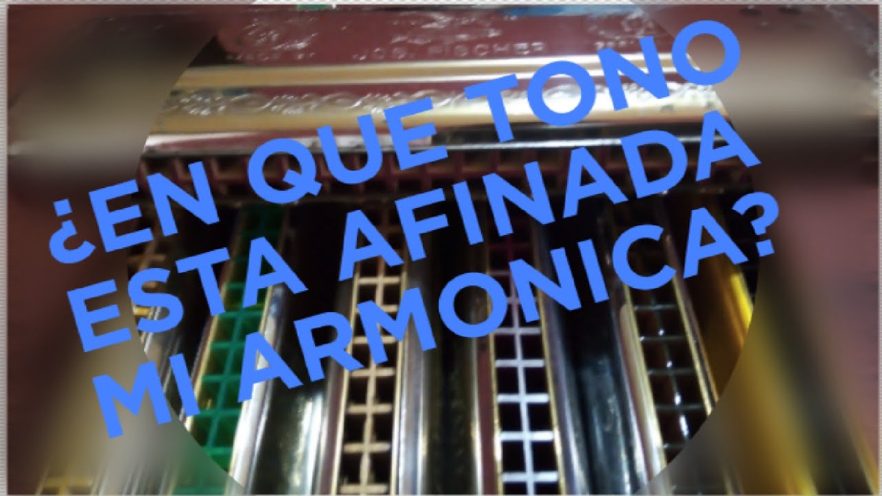 No. 2 ¿Como saber en que tono esta afinada mi armonica?