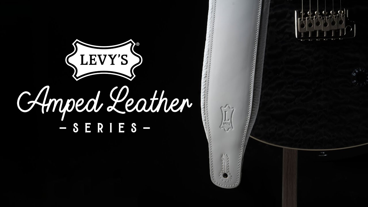 Amped Leather Guitar Straps⚡️by Levy's