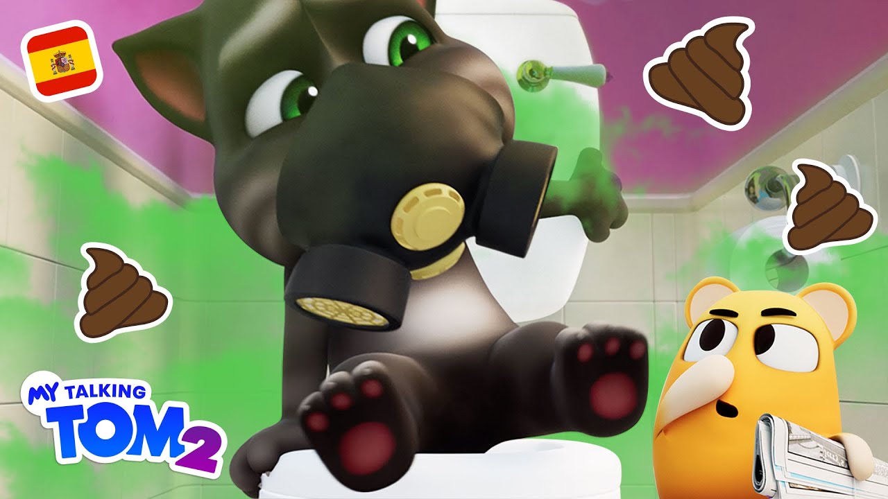 El monstruo del inodoro 💩 Mi Talking Tom 2 (Tr&aacute;iler del NUEVO animado)