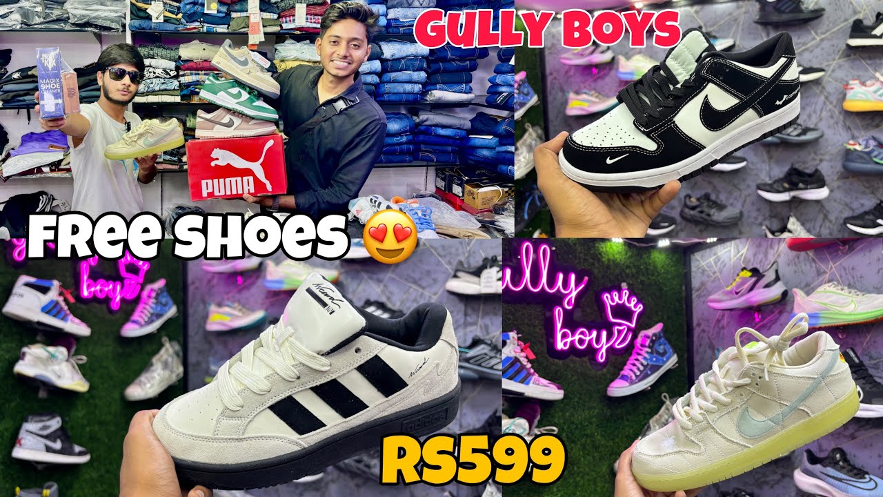 Free Shoes 😍| Gully Boys Sale / Cheapest Shoes Shop In Ranchi | First Copy Shoes In Ranchi | Saifx