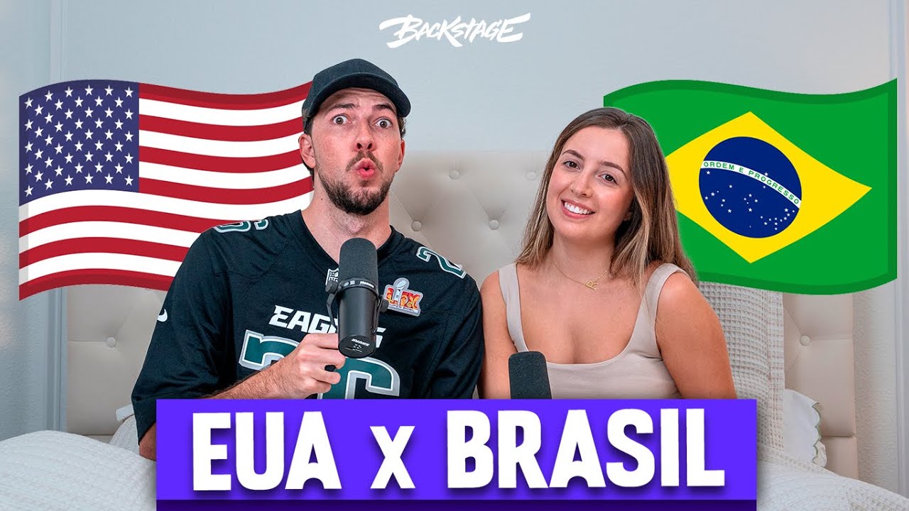 ESTADOS UNIDOS vs BRASIL | Na Cama com a Rafa | Ep.1