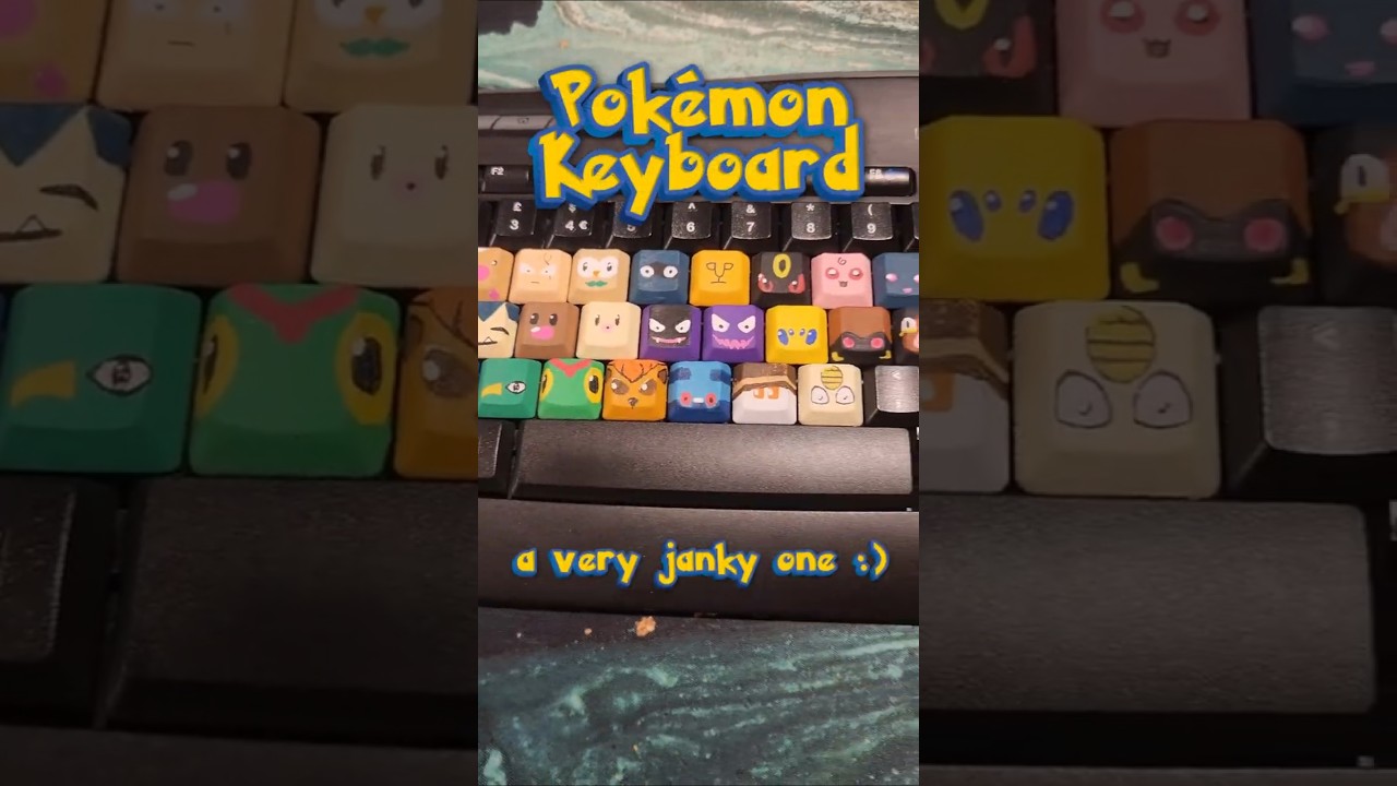 -Derpy Pokémon Keyboard- 😂  