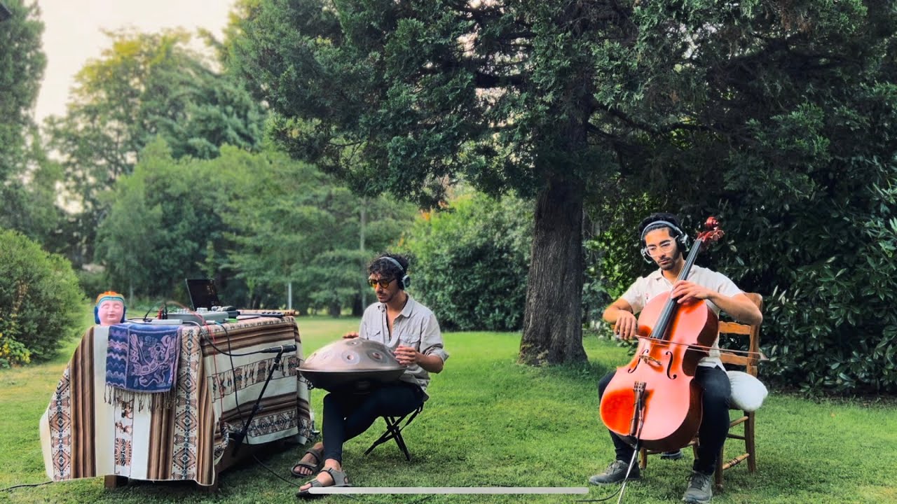 Garden Session HandPan & Cello | “Into The Forest” feat. @ElCellistaCuántico
