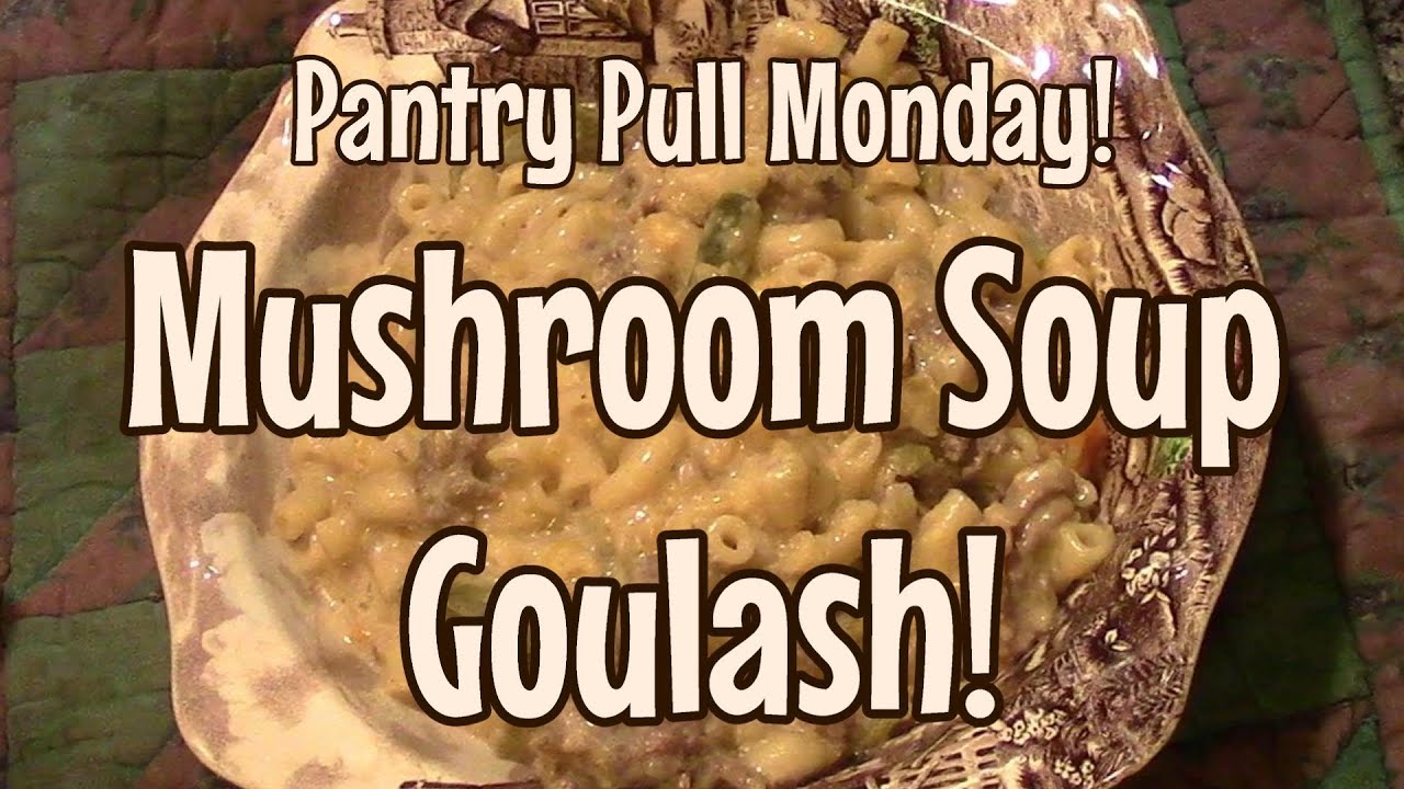 Pantry Pull Mushroom Goulash!