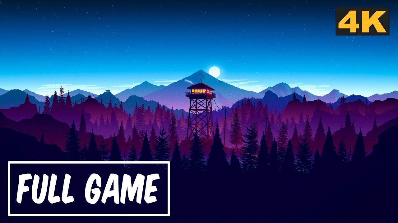 Firewatch Full Game Walkthrough - PS5 4K (No Commentary)