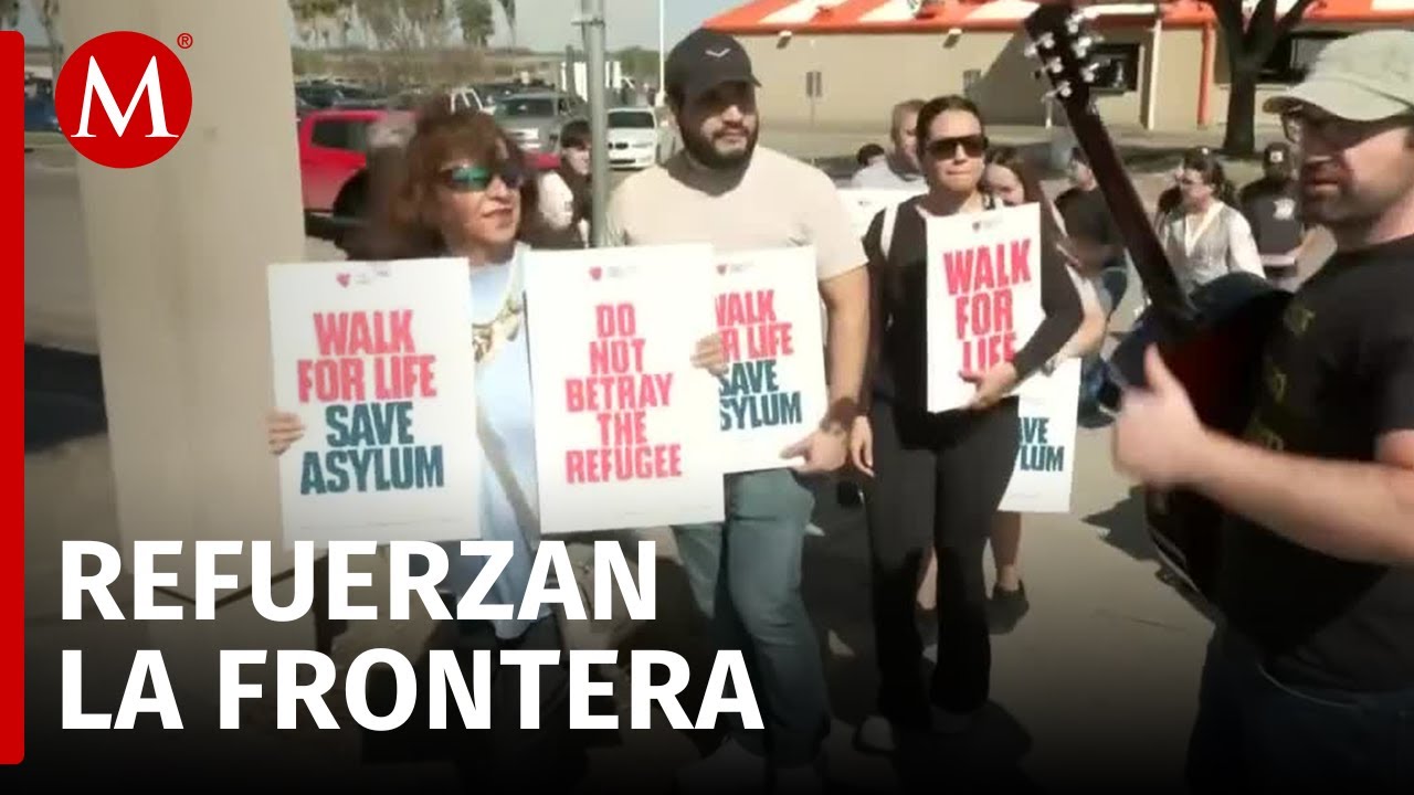Texas refuerza la frontera con México; crece la incertidumbre de los migrantes