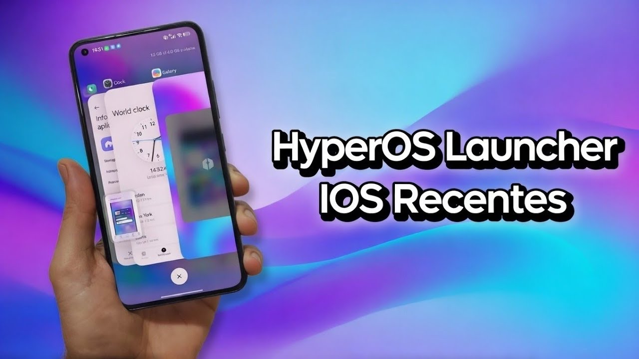 ACABOU O DELAY! 🌪️ Nova HyperOS Launcher 3.1: NAVEGAÇÃO em OUTRO PATAMAR! 